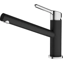 Plautuvės maišytuvas Franke Orbit, be ištraukiamo dušelio, chrome/onyx, 115.0623.056