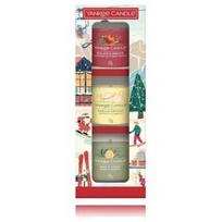 Yankee Candle Holiday Party Votive Gift Set aromatinių žvakių rinkinys (3x37 g.) - 3 x 37 g.