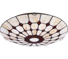 Brilagi - Tiffany stiliaus vitražinis lubų šviestuvas DORAN 2xE27/60W/230V