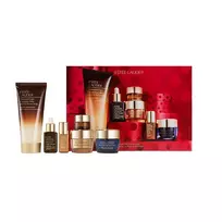 ESTEE LAUDER_SET Skincare Superstars valomasis gelis 100ml + akių kremas 5ml + raminamasis serumas 5ml + regeneruojamasis serumas 15ml + jauninamasis kremas 15ml + jauninamasis naktinis kremas 15ml