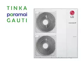 Šilumos siurblys Oras-Vanduo LG Therma V, Monobloc, 14 kW Ø3