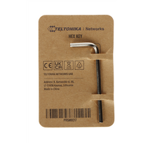Teltonika Hex Key 19 x 53 x 2.5 mm Nickel Angled, Silver  PR5MEC17