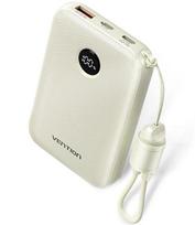 Išorinė baterija VENTION FKAN0-C USB 10000MAH 22.5W/BEIGE