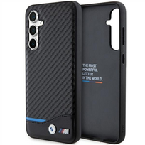 BMW  BMHCS23FE22NBCK  Back cover  Samsung  Galaxy S23 FE  Leather Carbon  Black