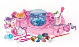 Kūrybinis žaislas Clementoni Scientific Fun – Kristalų papuošalų laboratorija