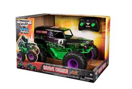 Radijo bangomis valdomas visureigis MONSTER JAM R/C Smash & Bash Grave Digger, 6072500