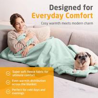 Medisana HB 417 Heated blanket sage green