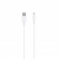 SEEK TOTI USB A to Lightning, 1m PVC Data Cable 2A (non-MFI), White