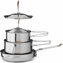 Primus Campfire Cookset S nerūdijančio plieno puodų keptuvės rinkinys