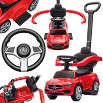 Vaikiškas automobilis Sun Baby Mercedes C-class, raudonas