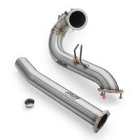RM Motors Downpipe set AUDI Q5 3.0 TDI +heat shield