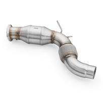 RM Motors Downpipe BMW E90, E91, E92, E93 325d, 330d/xd N57 with catalyst