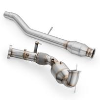 RM Motors Downpipe AUDI A3, S3 2.0 TFSI OPF/GPF with catalytic converter