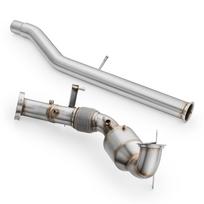 RM Motors Downpipe AUDI Q2 2.0 TSI OPF/GPF with catalytic converter