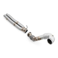 RM Motors Downpipe AUDI TTRS 2.5 TFSI with heat shield