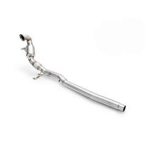 RM Motors Downpipe AUDI A3 8V 1.8, 2.0 TFSI + CATALYST