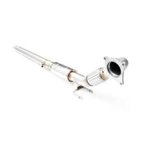 RM Motors Downpipe AUDI A3 8P 1.8, 2.0 TFSI + SILENCER