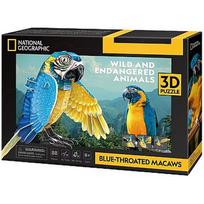Cubicfun Puzzle 3D 88 pieces Blue-throated macaws 306-DS1097H