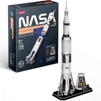 Cubicfun Puzzle 3D Apollo Saturn Rocket 306-DS1059