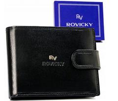 Klasikinė vyriška natūralios odos piniginė - Rovicky TY27469