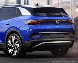 VW ID.4 2020+ CHROM juostelė ant dangtelio