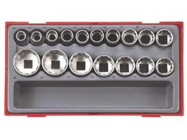 Galvučių komplektas Teng Tools TT1217; 17 vnt.