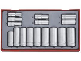 Galvučių komplektas Teng Tools TT3816; 16 vnt.
