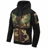 Vyriškas karinis džemperis su gobtuvu Helikon-Tex ROGUE HOODIE, Woodland