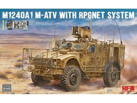 Rye Field Model - U.S MRAP All Terrain Vehicle M1240A1 Oshkosh M-ATV with RPGNET System, 1/35, RFM-5145