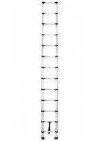 Teleskopinės plieninės kopėčios DRABEST 1x13 3,8 m