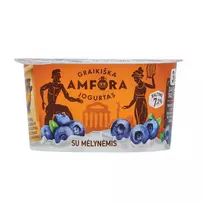Jogurtas su mėlynėmis, GRAIKIŠKA AMFORA, 3,1% rieb., 150 g
