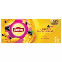 Vaisinė arbata mango ir juodųjų serbentų skonio LIPTON