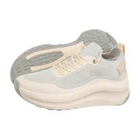 Calvin Klein Chunky Runner Lace Up Sock Knit Vaporous White/Light Cashew YW0YW02033 PF6 (CK725-a) bateliai