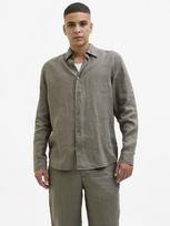 JACK&JONES Vyriški klasikiniai marškiniai, 100% linas LAWRENCE