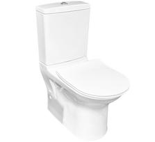 Nita pastatomas wc su QR/SC dangčiu, 360x630 mm, horizontalus išleidimas, baltas KK NITA FL