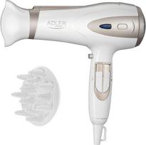 Adler AD 2248WC HAIR DRYER, WHITE AND CHAMPAGNE