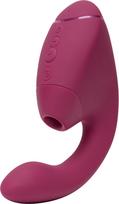 Womanizer Next Duo vibratorius su klitorio stimuliatoriumi 3D Pleasure Air - Tamsiai rožinė