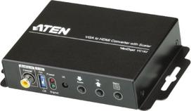 Adapter AV Aten HDMI - D-Sub (VGA) Black (VC182-AT-G) | VC182-AT-G | 4719264641367