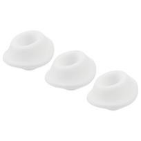 Womanizer Premium S - keičiamų antgalių rinkinys - balta (3 vnt.)