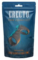 Erecto Cock Sleeve with Ball R Penio mova, antgalis