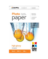 Photo Paper 100 pc. | PG1801004R | 180 g/m² | 10 x 15 cm | Glossy