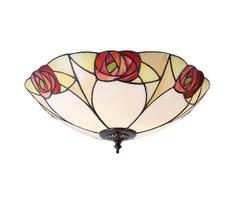 Endon 64182 - Lubinis šviestuvas Tiffany INGRAM 2xE27/60W/230V skersmuo 45 cm