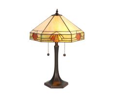 Endon 64286 - Stalinis šviestuvas Tiffany NEVADA 2xE27/60W/230V, skersmuo 40 cm
