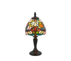 Endon 64331 - Stalinė lempa Tiffany SYLVETTE 1xE14/40W/230V Ø 15 cm