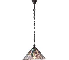 Endon 63937 - Pakabinamas šviestuvas ant grandinės Tiffany ASTORIA 1xE27/60W/230V skers. 40 cm