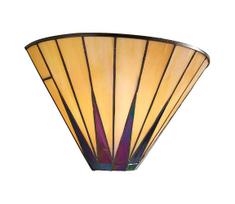 Endon 64046 - Sieninis šviestuvas Tiffany DARK STAR 1xE14/40W/230V
