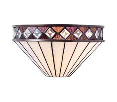 Endon 64149 - Sieninis šviestuvas Tiffany FARGO 1xE14/40W/230V