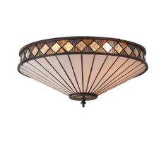 Endon 64145 - Lubinis šviestuvas Tiffany FARGO 2xE27/60W/230V, skersmuo 41,5 cm