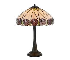 Endon 64177 - Stalo šviestuvas Tiffany HUTCHINSON 1xE27/60W/230V, skersmuo 40 cm