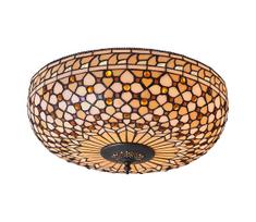 Endon 64276 - Lubinis šviestuvas Tiffany MILLE FEUX 2xE27/60W/230V skersmuo 45 cm